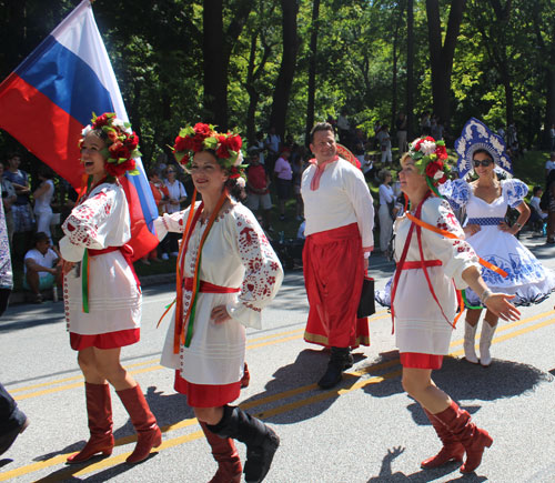 Russian Cultural Garden in 2019 One World day Parade of Flags